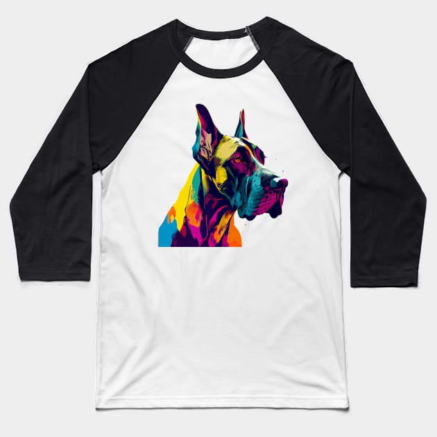 Great Dane Baseball T-Shirt by JH Mart